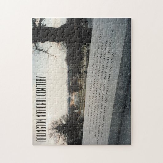 arlington JFK quote Legpuzzel (Verticaal)