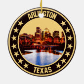 Arlington Keramisch Ornament (Achterkant)