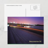 Arlington Memorial Bridge Briefkaart (Voorkant / Achterkant)