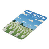 Arlington National Cemetary Virginia Reis Magneet (Linkerzijde)