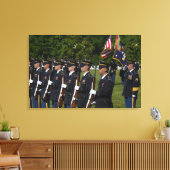 Arlington National Cemetery, Arlington, Canvas Afdruk (Insitu (Woonkamer))