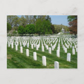 Arlington National Cemetery, Arlington, Virginia Briefkaart (Voorkant)