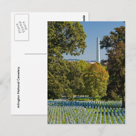 Arlington National Cemetery Briefkaart (Voorkant / Achterkant)