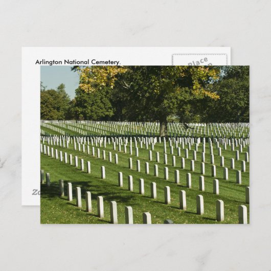 Arlington National Cemetery Briefkaart (Voorkant / Achterkant)