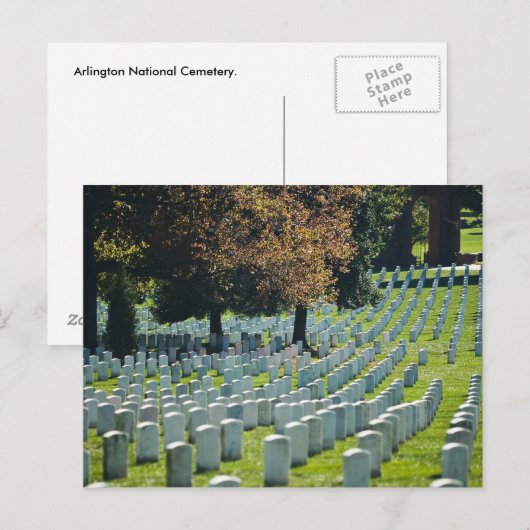 Arlington National Cemetery Briefkaart (Voorkant / Achterkant)