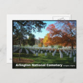 Arlington National Cemetery ligt in het Briefkaart (Voorkant / Achterkant)
