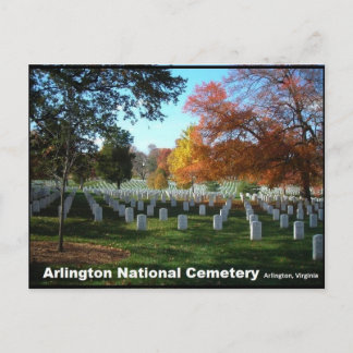 Arlington National Cemetery ligt in het Briefkaart