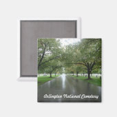 Arlington National Cemetery Square magneet (Voorkant / Achterkant)
