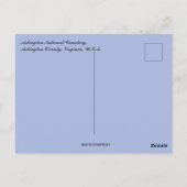 Arlington National Cemetery Virginia Briefkaart (Achterkant)