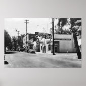 Arlington, Oregon Main Street Uitzicht Foto Poster (Voorkant)