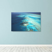 Arlington Reef, Great Barrier Reef Marine Park Canvas Afdruk (Insitu (Houten vloer))