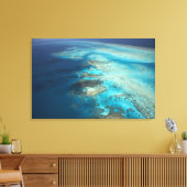 Arlington Reef, Great Barrier Reef Marine Park Canvas Afdruk (Insitu (Woonkamer))