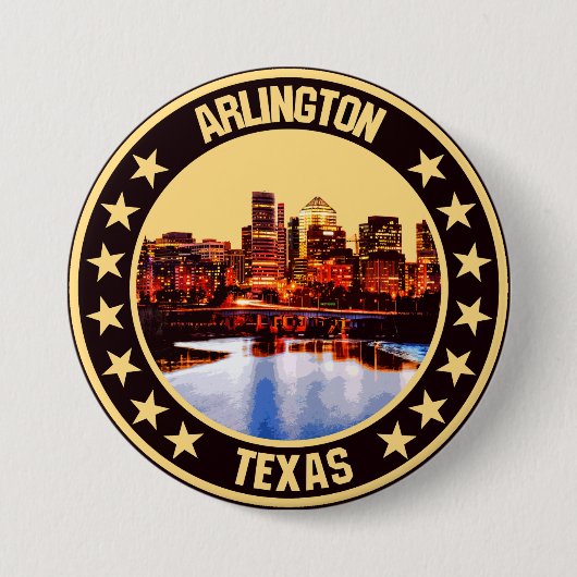 Arlington Ronde Button 7,6 Cm (Voorkant)