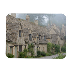 Arlington Row, Bibury rechthoekige fotomagneet Magneet