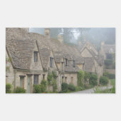 Arlington Row, Bibury rechthoekige sticker (Voorkant)