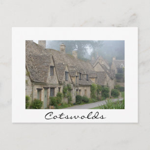 Arlington Row, Bibury White border briefkaart