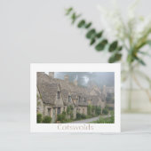 Arlington Row-huizen, Bibury in Cotwolds Briefkaart (Staand voorkant)