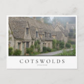 Arlington Row-huizen, Bibury in Cotwolds Briefkaart (Voorkant)