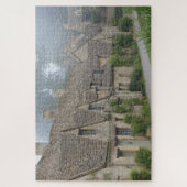 Arlington Row, traditionele huizen in Bibury Legpuzzel (Verticaal)