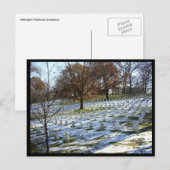 arlington sneeuw briefkaart (Voorkant / Achterkant)