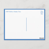 Arlington, Texas Dallas Cowboys Stadium Briefkaart (Achterkant)