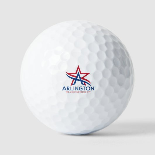 ARLINGTON TEXAS GOLFBALLEN (Voorkant)
