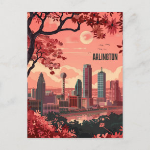 Arlington Texas Reis Briefkaart