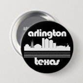Arlington, Texas Ronde Button 7,6 Cm (Voorkant /achterkant)
