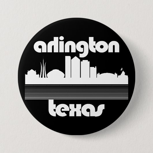 Arlington, Texas Ronde Button 7,6 Cm (Voorkant)