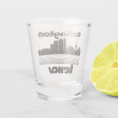 Arlington, Texas Shot Glas (Achterkant)