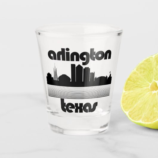 Arlington, Texas Shot Glas (Voorkant)