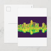 Arlington Texas Skyline Feestdagenkaart (Voorkant / Achterkant)