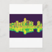 Arlington Texas Skyline Feestdagenkaart (Voorkant)