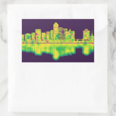 Arlington Texas Skyline Rechthoekige Sticker (Tas)
