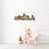 Arlington Texas Skyline Spandoek (Insitu)