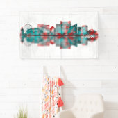 Arlington Texas Skyline Spandoek (Insitu)