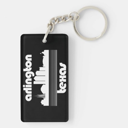 Arlington, Texas Sleutelhanger (achterkant)