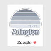 Arlington Texas Sticker (Vel)