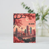 Arlington Texas Travel Briefkaart (Staand voorkant)