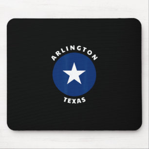 Arlington Texas Tx Roos van de Reis Vakantie Souve Muismat