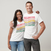 Arlington TX Arlington Texas Retro Bachelorette T-shirt (Unisex)