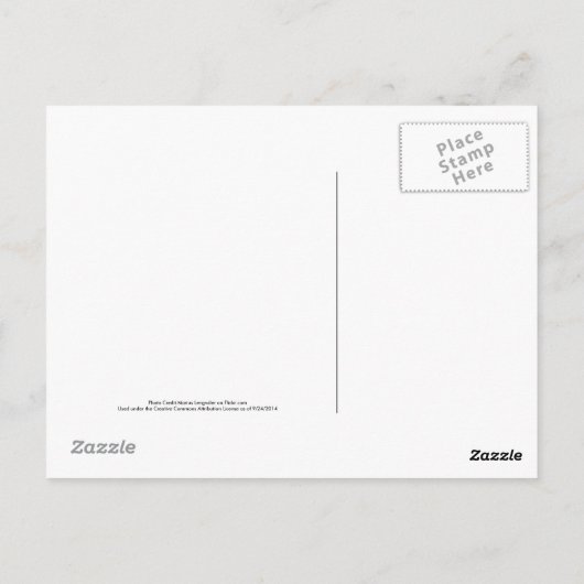 Arlington TX Skyline met Arlington in de hemel Briefkaart (Achterkant)