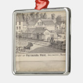 Arlington Vermont Metalen Ornament (Links)