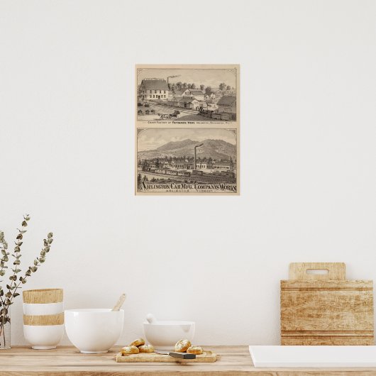 Arlington Vermont Poster (Keuken)