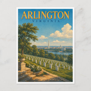 Arlington Virginia Arlington Cemetery GeoSaga Briefkaart