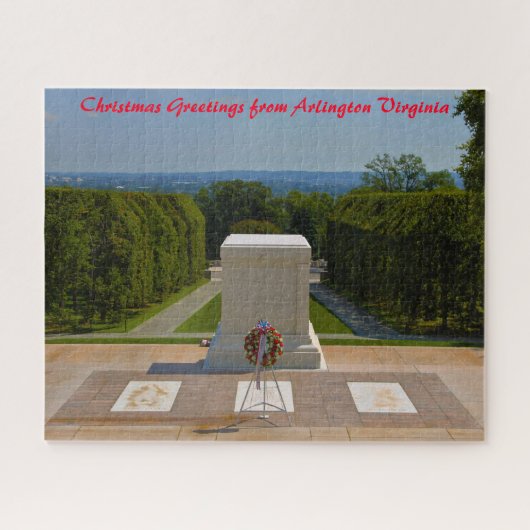 Arlington Virginia. kerstcadeautjes Legpuzzel (Horizontaal)