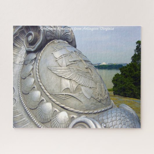 Arlington Virginia, kerstcadeautjes Legpuzzel (Horizontaal)