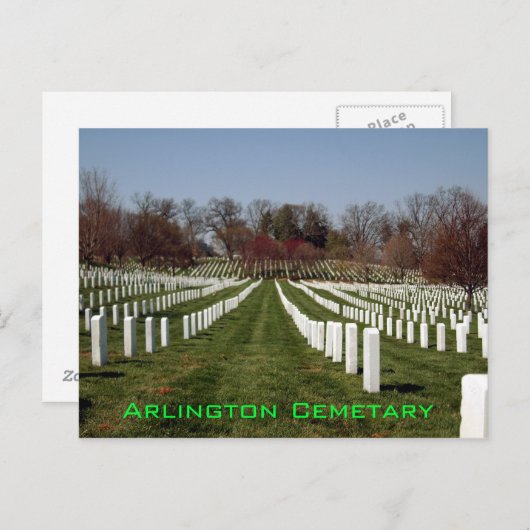 Arlington voeding briefkaart (Voorkant / Achterkant)