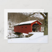 Arlington, VT-overdekte brug Briefkaart (Voorkant / Achterkant)