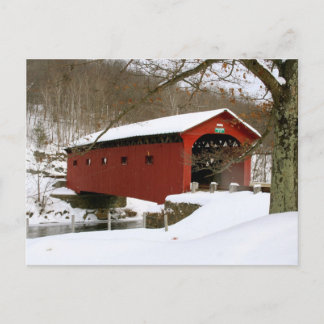 Arlington, VT-overdekte brug Briefkaart